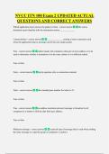 NVCC ITN 100 Exam 2 UPDATED ACTUAL  QUESTIONS AND CORRECT ANSWERS