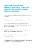 EPALS Exam &lpar;Updated 2026&rpar; &vert; Comprehensive Review with Solved Questions and Accurate Answers &vert; Grade A&plus; Guaranteed