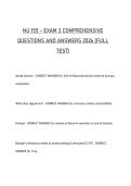 NU 155 - EXAM 3 COMPREHENSIVE QUESTIONS AND ANSWERS 2026 &lpar;FULL TEST&rpar;&period;pdf