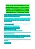 FACHE &ndash; ACHE Board of Governors &lpar;BOG&rpar; Certification Complete Exam Study Guide 2026&sol;2027 &vert; Governance&comma; Business & Management &vert; Verified Questions & Answers