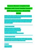 Fresenius Biomedical Equipment & Dialysis Technology Complete Study Guide 2026&sol;2027 &vert; Verified Questions & Answers