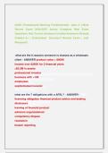 CQiB &vert; Professional Banking Fundamentals - topic 2 &vert;&vert; Most  Recent Exam 2026-2027 Actual Complete Real Exam  Questions And Correct Answers &lpar;Verified Answers&rpar; Already  Graded A&plus; &vert; Guaranteed  Success&excl;&excl; Newest Exam &vert; Just  Released&excl;&excl; 