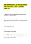KBN JURISPRUDENCE EXAM PREP 2026 ACTUAL QUESTIONS WITH CORRECT ANSWERS GRADED A&plus;