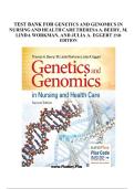 Test Bank - Genetics and Genomics in Nursing and Health Care&comma; 2nd Edition &lpar;Beery&comma; 2026&rpar;&comma; Chapter 1-20 &vert; All Chapters