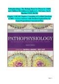 Pathophysiology&colon; The Biologic Basis for Disease in Adults and Children &semi; 8th Edition &ndash; Comprehensive Test Bank Questions with Answers for Disease Mechanisms & Clinical Pathophysiology