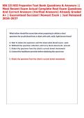 BSN 225 HESI Preparation Test Bank Questions & Answers &vert;&vert;  Most Recent Exam Actual Complete Real Exam Questions  And Correct Answers &lpar;Verified Answers&rpar; Already Graded  A&plus; &vert; Guaranteed Success&excl;&excl; Newest Exam &vert; Just Released  2026-2027  