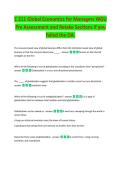 C211 Global Economics for Managers WGU Pre-Assessment & Retake Study Guide 2026&sol;2027 &vert; OA Preparation & Key Concepts
