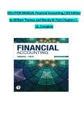 Solution Manual for Financial Statement Analysis&comma; 13th Edition By Charles H&period; Gibson