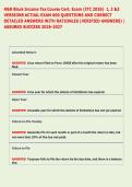 H&R Block Income Tax Course Cert&period; Exam &lpar;ITC 2026&rpar;  1&comma; 2 &3   VERSIONS ACTUAL EXAM 600 QUESTIONS AND CORRECT  DETAILED ANSWERS WITH RATIONLES &lpar;VERIFIED ANSWERS&rpar; &vert;  ASSURED SUCCESS 2026-2027   