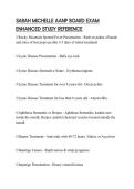 SARAH MICHELLE AANP BOARD EXAM ENHANCED STUDY REFERENCE
