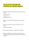 LRA 223 ACTUAL EXAM PAPER 2026 QUESTIONS WITH ANSWERS GRADED A&plus;