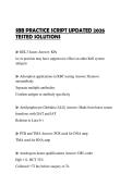 SBB PRACTICE SCRIPT UPDATED 2026 TESTED SOLUTIONS