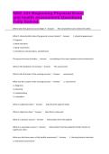 NSG 101 Beginning Physical Exam and health assessment Questions Fully Solved&period;