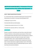 HESI PN EXIT EXAM 2026 &lbrack;REAL&rsqb; &vert; 110 Questions & Answers &vert; Complete Exit Exam Prep &vert; Verified &vert; Pass Guaranteed - A&plus; Graded
