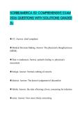 SCRIBEAMERICA ED COMPREHENSIVE EXAM 2026 QUESTIONS WITH SOLUTIONS GRADED A&plus;