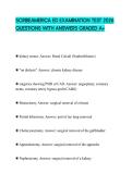 SCRIBEAMERICA ED EXAMINATION TEST 2026 QUESTIONS WITH ANSWERS GRADED A&plus;