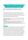 ARKANSAS JURISPRUDENCE COUNSELING ACTUAL EXAM 2026&sol;2027 &vert; Complete Questions & Accurate Solutions &vert; Updated Study Guide &vert; Pass Guaranteed - A&plus; Graded