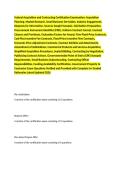 CON Federal Acquisition and Contracting Certification Examination&colon; Acquisition Planning&comma; Market Research&comma; Small Business Set-Asides&comma; Industry Engagement&comma; Requests for Information&comma; Sources Sought Synopsis&comma; Solicitation Preparation&comma; Procurement Instrument I