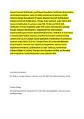 Federal Contract Modification and Dispute Resolution Certification Examination&colon; Contracting Competency under the DoD Contracting Competency Model&comma; Contract Change Management Principles&comma; Bilateral Contract Modifications&comma; Unilateral Contract Modifications&comma; 