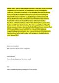 Federal Source Selection and Proposal Evaluation Certification Exam&colon; Contracting Competency and SSA Authority&comma; Source Selection Process and Best Value Continuum&comma; Lowest Price Technically Acceptable &lpar;LPTA&rpar; Evaluation&comma; Evaluation Factors and Significant Sub