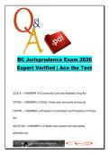 BC Jurisprudence Exam &lpar;BC-JUR 2026&rpar; &ndash; 120 Questions on Health Professions Act&comma; Consent Law & Patient Privacy