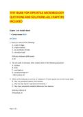 Test Bank For Microbiology by OpenStax 978-1938168147 Chapter 1-26 Complete Guide&period;