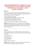 NRNP 6540 MIDTERM EXAM SPRING&sol;FALL 2026  EXAM QUESTIONS AND 100&percnt; VERIFIED ANSWERS  WITH RATIONALES GRADED A&plus; LATEST   WALDEN UNIVERSITY