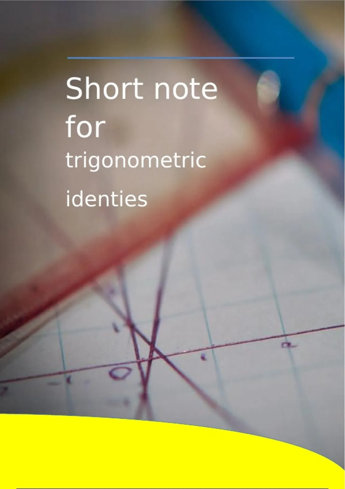 Summary Trigonometry Cheat Sheet: Essential Identities for Calculus and ...