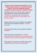 RHODE ISLAND PESTCIDE EXAM NEWEST ACTUAL  VERIFIED EXAM COMPLETE 100 QUESTIONS AND  CORRECT DETAILED ANSWERS &lpar;VERIFIED  ANSWERS&rpar; &vert;ALREADY GRADED A&plus;&vert;&vert;NEWEST EXAM&excl;&excl;&excl;