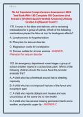 Rn Ati Capstone Comprehensive Assessment 2026  Test Bank With 180 Complete 180 Questions And  Answers &vert;&vert;Verified Exam&excl;&excl;&lpar;Verified Answers&rpar; &vert;Already  Graded A&plus;&vert;&vert;Newest Exam&excl;&excl;&excl;