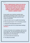 RN VATI COMPREHENSIVE PREDICTOR 2026 REAL  EXAM TEST BANK&vert;&vert;VERIFIED EXAM&excl;&excl;&vert;&vert;VATI RN  COMPREHENSIVE PREDICTOR NEW VERSION  COMPLETE 500 QUESTIONS AND CORRECT  ANSWERS &lpar;VERIFIED ANSWERS&rpar; &vert;ALREADY  GRADED A&plus;&vert;&vert;NEWEST EXAM&excl;&excl;&excl;