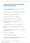 Journeyman Electrical Closed Book Exam &num;1100&percnt; Correct 