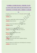 FLORIDA COSMETOLOGY THEORY EXAM &lpar;LATEST 2025&sol; 2026 UPDATE&rpar; QUESTIONS AND VERIFIED ANSWERS&vert; 100&percnt; CORRECT&vert; GRADE A&plus;
