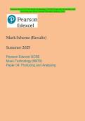 BUNDLE &colon;&colon;&colon;Pearson Edexcel Level 3 GCE Geography 2025 Combined Question Paper and Mark Scheme
