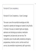 Florida ALF Core competency&comma; ALF CORE EXAM ACTUAL EXAM ALL QUESTIONS AND CORRECT ANSWERS LATEST UPDATE THIS YEAR-JUST RELEASED&period;pdf