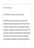ALF Core Training&comma; ALF CORE EXAM ACTUAL EXAM ALL QUESTIONS AND CORRECT ANSWERS LATEST UPDATE THIS YEAR-JUST RELEASED&period;pdf