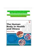 TEST BANK FOR The Human Body in Health and Illness 8th Edition by Barbara Herlihy ISBN&colon;978-0443124440 &vert; 100&percnt; VERIFIED &vert; COMPLETE GUIDE &vert; A&plus; GRADE ASSURED&excl;&excl;&excl; GUARANTEED SUCCESS&excl;&excl;&excl;&excl; NEW LATEST UPDATE&excl;&excl;&excl;&excl;&excl;
