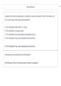 NURS 3365 - Exam 3 ACTUAL EXAM ALL QUESTIONS AND CORRECT ANSWERS LATEST UPDATE THIS YEAR-JUST RELEASED&period;pdf