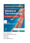 Medical Terminology &ndash; The Language of Medicine &lpar;11th Edition&rpar; by Davi-Ellen Chabner &ndash; Comprehensive Test Bank with Practice Questions and Answers