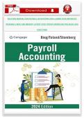 Solution Manual for Payroll Accounting&comma; 34th Edition &lpar;2024&rpar; by Bernard J&period; Bieg & Judith A&period; Toland &vert; Complete Worked Solutions &vert; All Chapters
