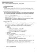 samenvatting - Ontwikkelingspsychologie - 15&sol;20