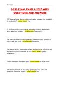 S-290 FINAL EXAM A 2026 WITH  QUESTIONS AND ANSWERS