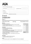 AQA A-level CHEMISTRY Paper 3 JUNE 2025 QUESTION PAPER