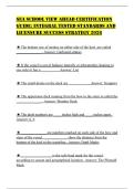SEA SCHOOL VIEW AHEAD CERTIFICATION GUIDE&colon; INTEGRAL TESTED STANDARDS AND LICENSURE SUCCESS STRATEGY 2026