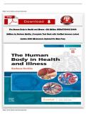 Test Bank for The Human Body in Health and Illness&comma; 8th Edition by Barbara Herlihy &vert; All Chapters &vert; Verified Answers &vert; Complete Guide