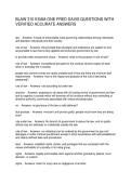 BLAW 310 EXAM ONE FRED DAVIS QUESTIONS WITH VERIFIED ACCURATE ANSWERS
