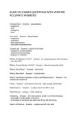 BLAW 310 EXAM 2 QUESTIONS WITH VERIFIED ACCURATE ANSWERS