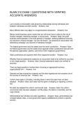 BLAW 310 EXAM 1 QUESTIONS WITH VERIFIED ACCURATE ANSWERS