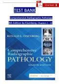 Complete Test Bank &ndash; Comprehensive Radiographic Pathology &lpar;8th Edition by Eisenberg&rpar; &vert; Verified 2025 Update &vert; Chapters 1&ndash;12