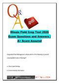 Illinois Field Crop Protection & Pest Management Exam &ndash; 120 Questions and Answers on IPM&comma; Herbicides&comma; Crop Pests